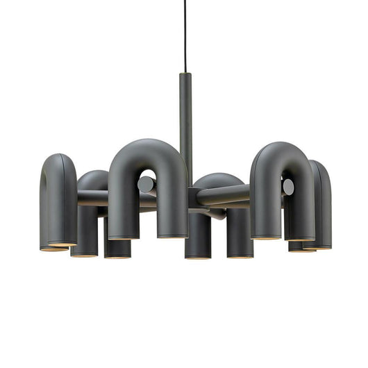 CircusAura | Elegant Modern Chandelier Light with Unique Glass Design + Energy Efficient 13