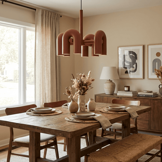 CircusAura | Elegant Modern Chandelier Light with Unique Glass Design + Energy Efficient 2