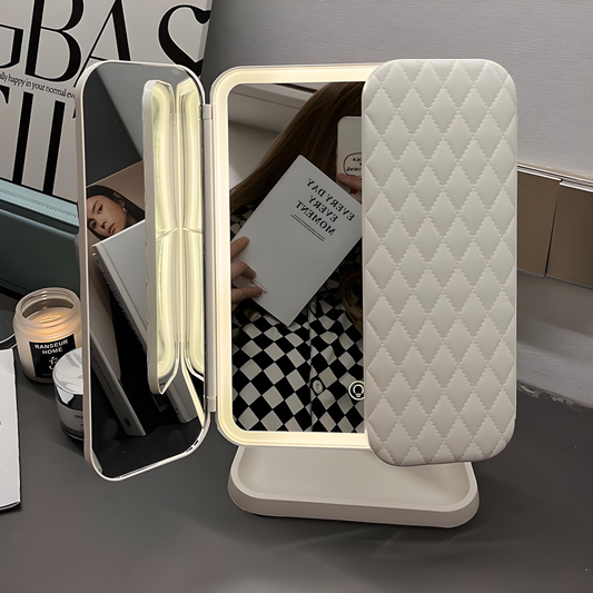 Clara | Vanity Mirror with Lights and Dual Magnification for Flawless Makeup Application 0