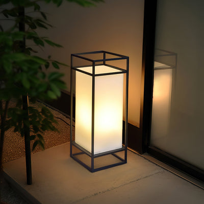 Cleo Lantern | Modern Weatherproof Outdoor Table Lamp for Stylish Illumination 2