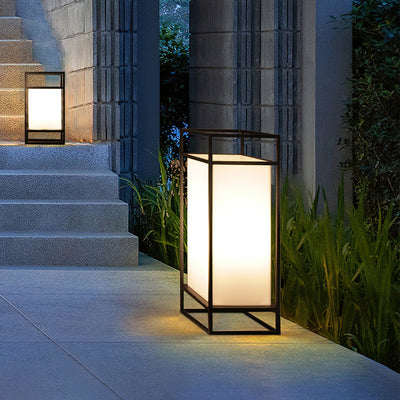 Cleo Lantern | Modern Weatherproof Outdoor Table Lamp for Stylish Illumination 5