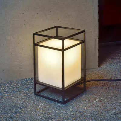 Cleo Lantern | Modern Weatherproof Outdoor Table Lamp for Stylish Illumination 8