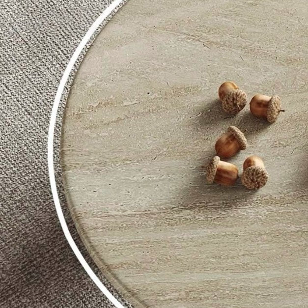 Coffee Table | Sintered Stone Top | Solid Wood Base | Modern Minimalist Design for Living Room 5