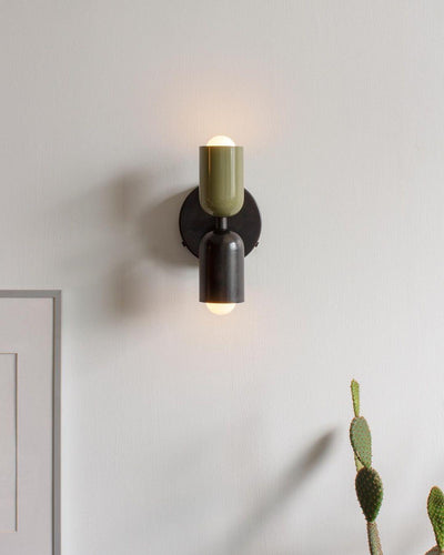 CouleurLight | Stylish Dual-Color Metal Wall Sconce for Ambient Lighting 5