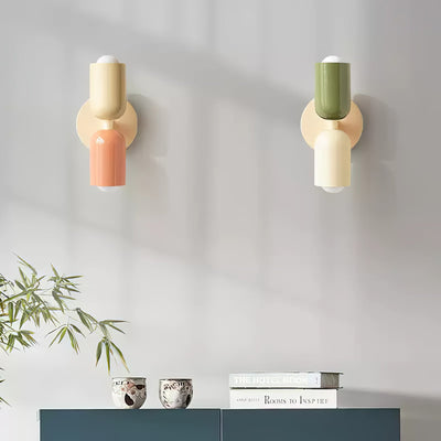 CouleurLight | Stylish Dual-Color Metal Wall Sconce for Ambient Lighting 6
