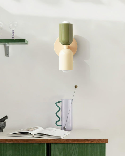 CouleurLight | Stylish Dual-Color Metal Wall Sconce for Ambient Lighting 8