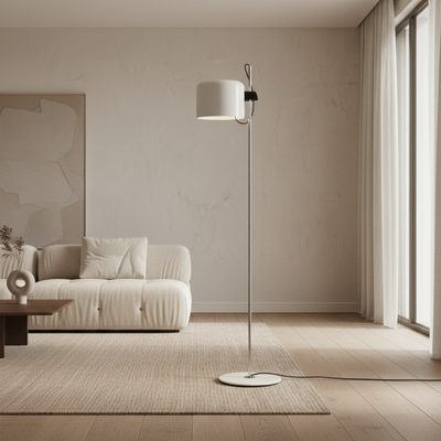 Coupé | Modern Adjustable Black Floor Lamp with Flexible Illumination and Stylish Design 6
