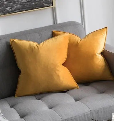 Cushion Cover Set | Luxurious Velvet Material | Soft Texture | Elegant Design | Living Room Decor 13