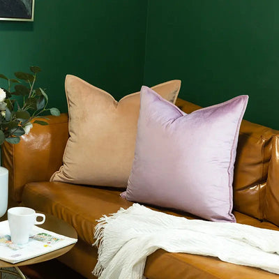 Cushion Cover Set | Luxurious Velvet Material | Soft Texture | Elegant Design | Living Room Decor 3
