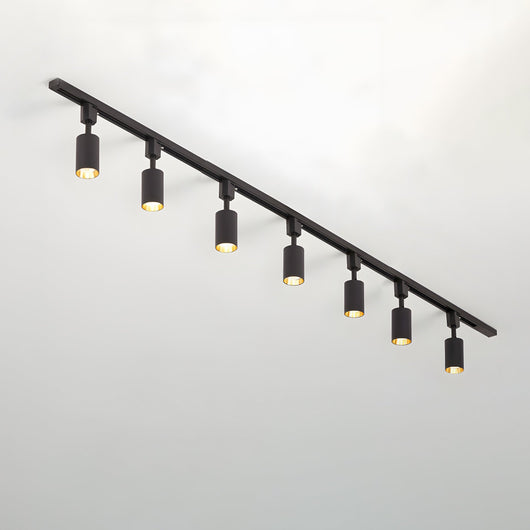 CylinderGlow | Modern Adjustable LED Track Light Fixture in Sleek Aluminum 15