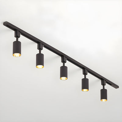 CylinderGlow | Modern Adjustable LED Track Light Fixture in Sleek Aluminum 16