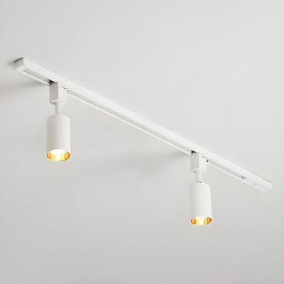 CylinderGlow | Modern Adjustable LED Track Light Fixture in Sleek Aluminum 1