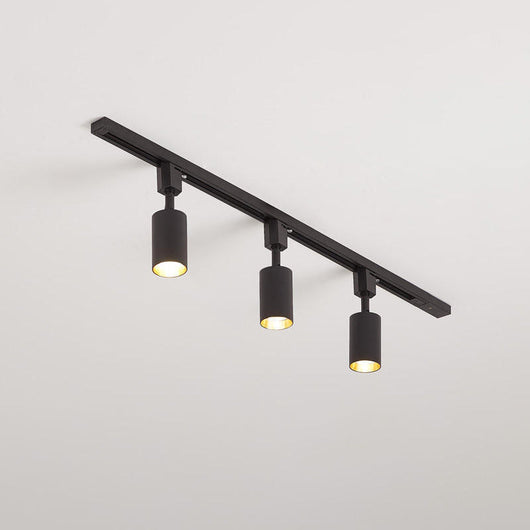 CylinderGlow | Modern Adjustable LED Track Light Fixture in Sleek Aluminum 4