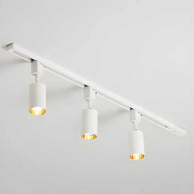 CylinderGlow | Modern Adjustable LED Track Light Fixture in Sleek Aluminum 5