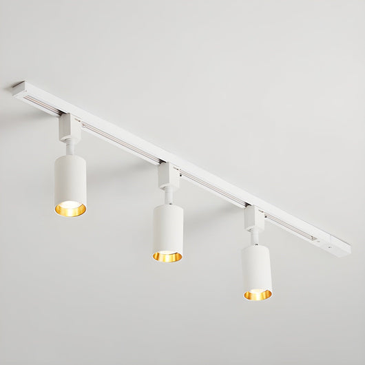 CylinderGlow | Modern Adjustable LED Track Light Fixture in Sleek Aluminum 5