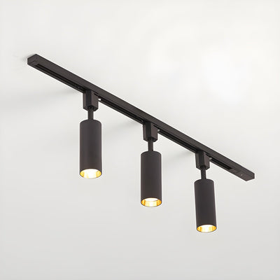 CylinderGlow | Modern Adjustable LED Track Light Fixture in Sleek Aluminum 6