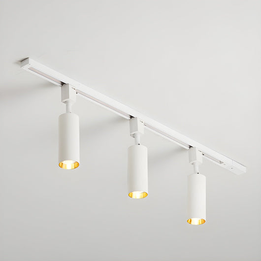 CylinderGlow | Modern Adjustable LED Track Light Fixture in Sleek Aluminum 7