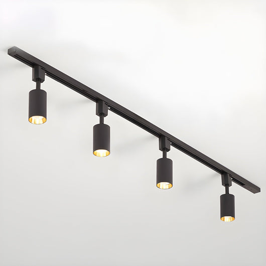 CylinderGlow | Modern Adjustable LED Track Light Fixture in Sleek Aluminum 8