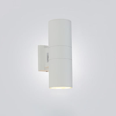 Cylindrical Aura | Modern Waterproof Outdoor Wall Light Fixture 0
