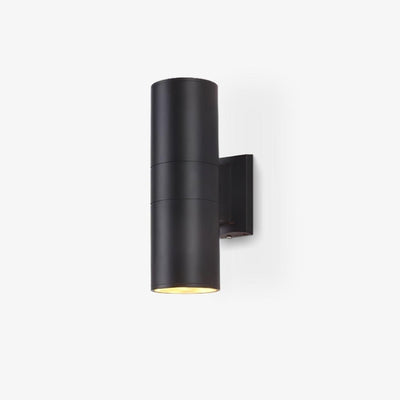 Cylindrical Aura | Modern Waterproof Outdoor Wall Light Fixture 1