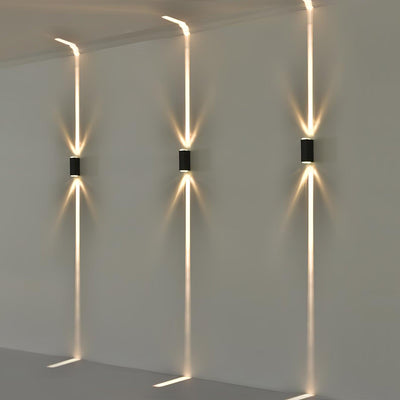 Cylindrical Aura | Modern Waterproof Outdoor Wall Light Fixture 5