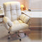 Desk Chair | Fabric & Stainless Steel | Adjustable Backrest & Swivel Base | Home Office