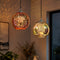 Dome Pendant Light | Colorful Glass Shade | Modern Design for Living Room