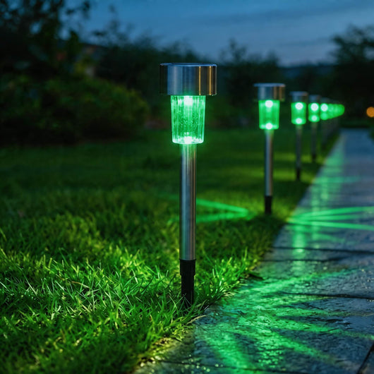 EcoGlow Lanterns | Elegant Solar-Powered Outdoor Garden Lights with Dusk-to-Dawn Function 4