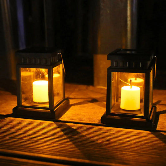 EcoLuxe | Elegant Solar Outdoor Lantern Lights for Garden and Patio 0