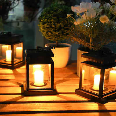 EcoLuxe | Elegant Solar Outdoor Lantern Lights for Garden and Patio 1