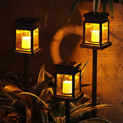 EcoLuxe | Elegant Solar Outdoor Lantern Lights for Garden and Patio 2