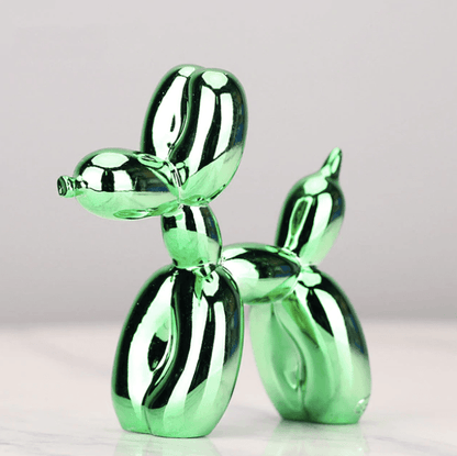 Electroplated Balloon Dog Sculpture | Modern Abstract Design | Unique Home Decor for Living Room and Office 5