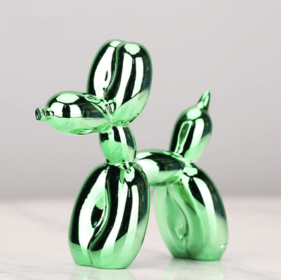 Electroplated Balloon Dog Sculpture | Modern Abstract Design | Unique Home Decor for Living Room and Office 5