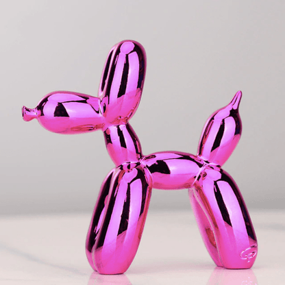Electroplated Balloon Dog Sculpture | Modern Abstract Design | Unique Home Decor for Living Room and Office 8
