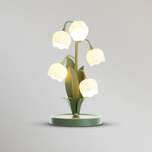 Elegant Table Lamp with Fabric Shade for Living Room and Bedroom Bedside Use Cream 0