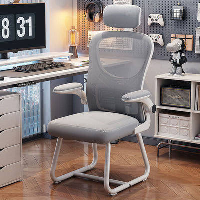 Ergonomic Desk Chair | Metal Frame with Breathable Mesh Backrest | Adjustable Armrests for Home Office Use 1