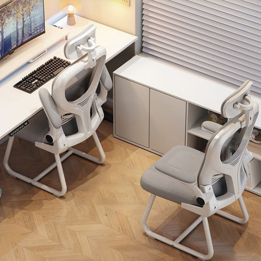 Ergonomic Desk Chair | Metal Frame with Breathable Mesh Backrest | Adjustable Armrests for Home Office Use 2