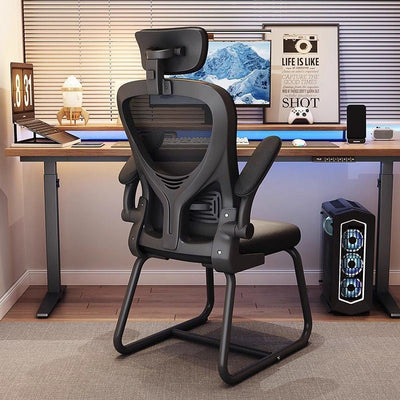 Ergonomic Desk Chair | Metal Frame with Breathable Mesh Backrest | Adjustable Armrests for Home Office Use 5
