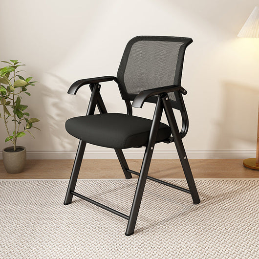 Ergonomic Desk Chair | Minimalist Mesh with Lumbar Support | Foldable Design for Home Office and Study 0