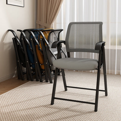 Ergonomic Desk Chair | Minimalist Mesh with Lumbar Support | Foldable Design for Home Office and Study 3