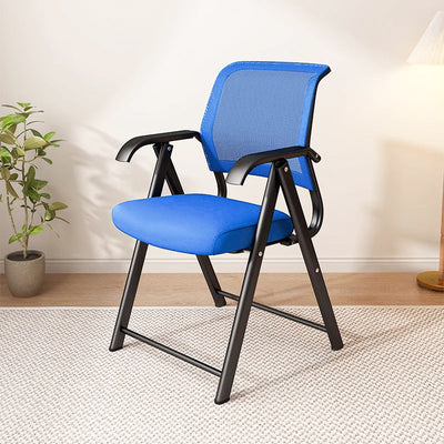 Ergonomic Desk Chair | Minimalist Mesh with Lumbar Support | Foldable Design for Home Office and Study 4