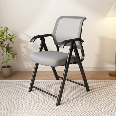 Ergonomic Desk Chair | Minimalist Mesh with Lumbar Support | Foldable Design for Home Office and Study 6