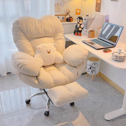 Ergonomic Desk Chair | Tech Fabric | Adjustable Backrest & Curved Design | Home Office 0