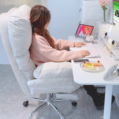 Ergonomic Desk Chair | Tech Fabric | Adjustable Backrest & Curved Design | Home Office 4