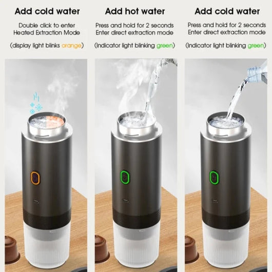 EspressoPro | Compact Portable Coffee Maker with 3-in-1 Versatility 6