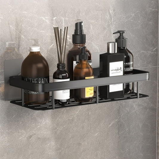 Floating Bathroom Shelves | Durable Metal Suction Cups for Space-Saving Storage | Ideal for Organizing Cosmetics and Towels 0