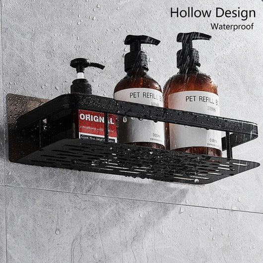 Floating Bathroom Shelves | Durable Metal Suction Cups for Space-Saving Storage | Ideal for Organizing Cosmetics and Towels 1