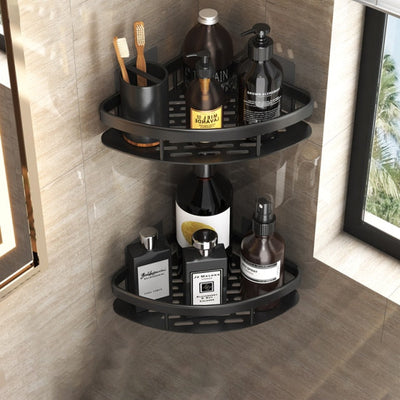 Floating Bathroom Shelves | Durable Metal Suction Cups for Space-Saving Storage | Ideal for Organizing Cosmetics and Towels 8