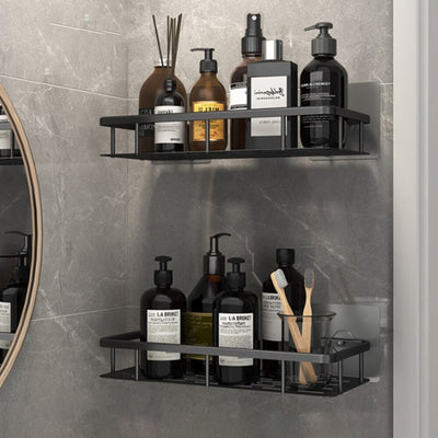 Floating Bathroom Shelves | Durable Metal Suction Cups for Space-Saving Storage | Ideal for Organizing Cosmetics and Towels 9