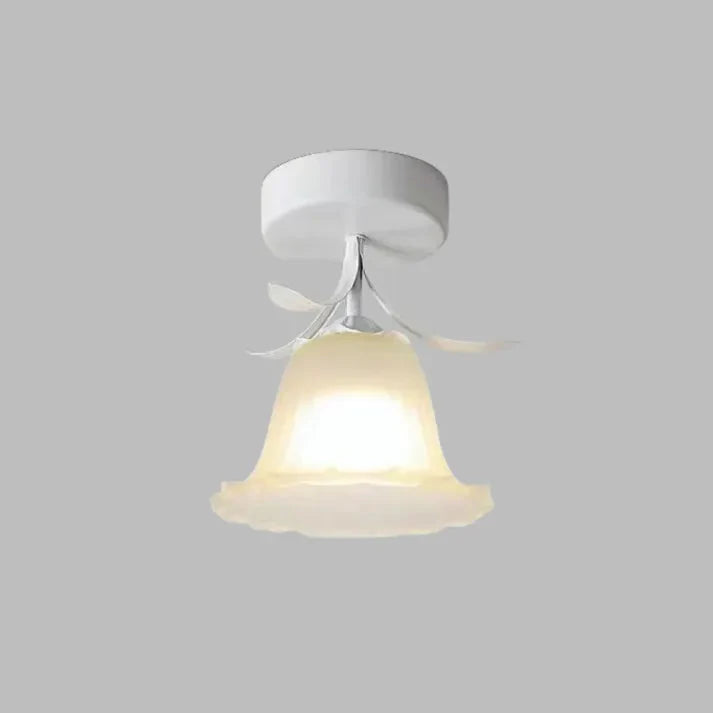 Floral Elegance | Charming Vintage Flush Mount Ceiling Light 13